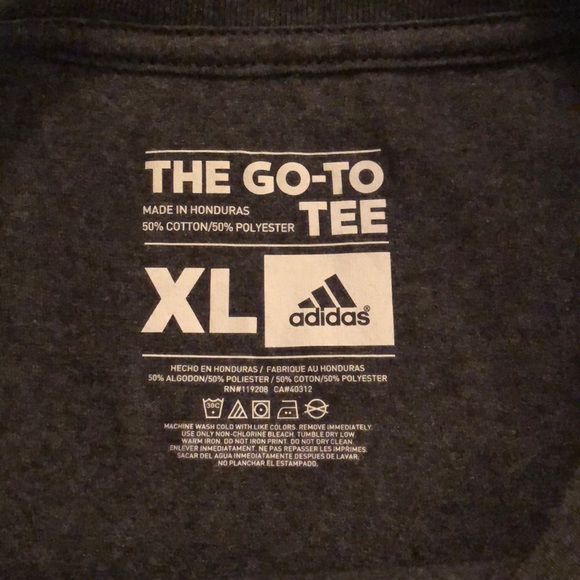 Knicks Kristaps Porzingis adidas Logoman T-Shirt - Picture 7 of 7